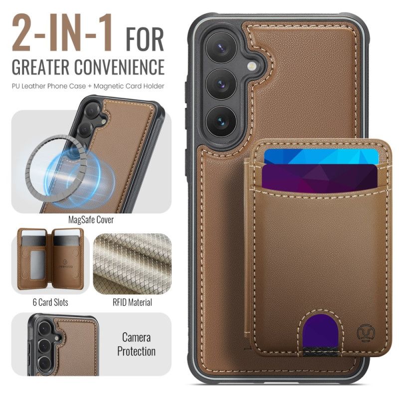 Cover Til Samsung Galaxy S26 Plus Aftagelig Kortholder Jeehood