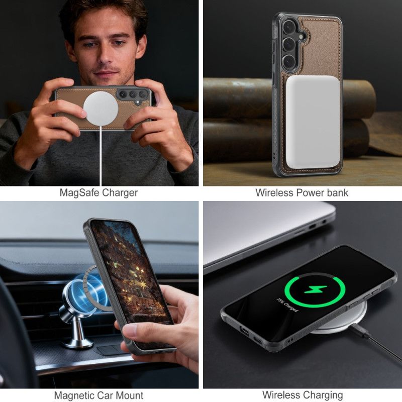 Cover Til Samsung Galaxy S26 Plus Aftagelig Kortholder Jeehood