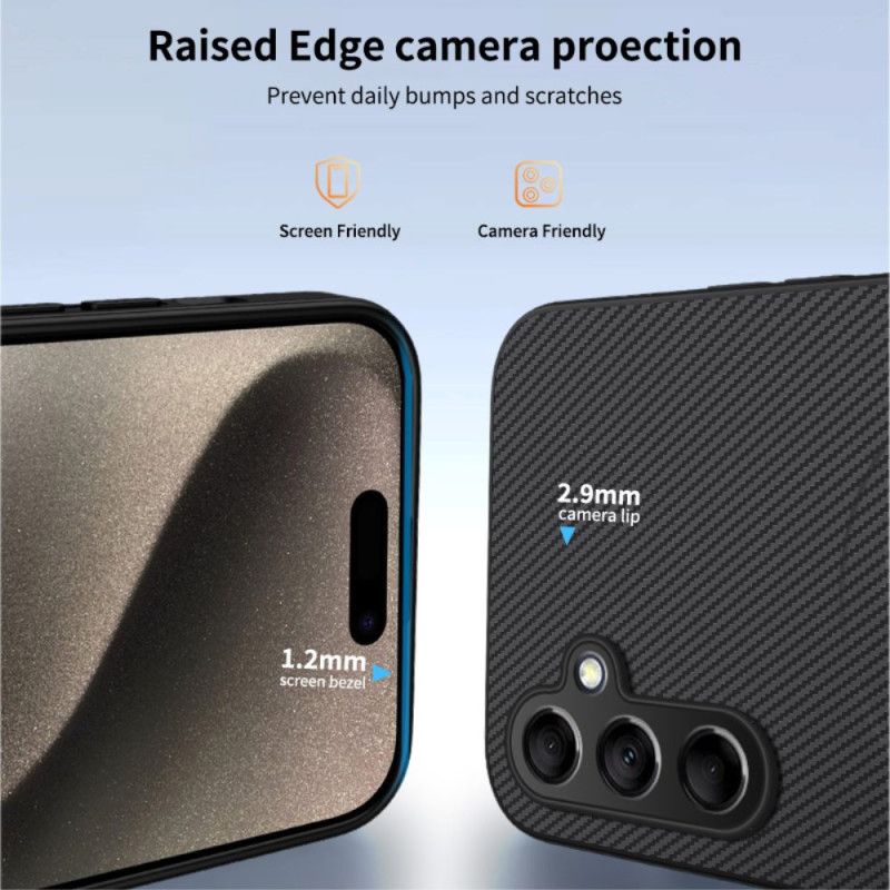 Cover Til Samsung Galaxy S26 Plus Magnetisk Kulfibertekstur