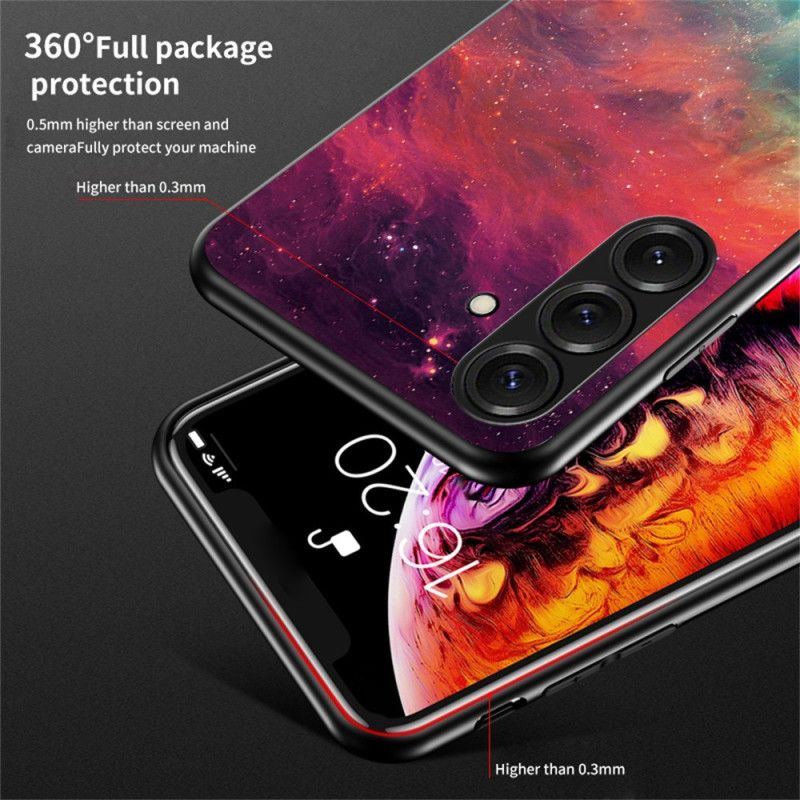 Cover Til Samsung Galaxy S26 Plus Stjernehimmel Hærdet Glas
