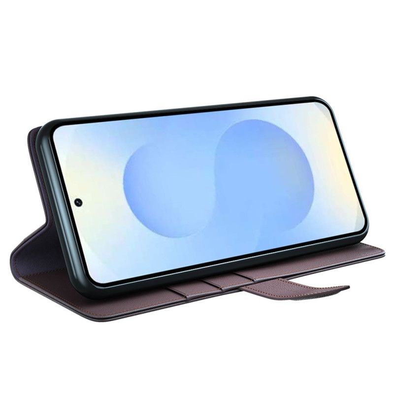 Flip Cover Samsung Galaxy S26 Plus Ægte Læder