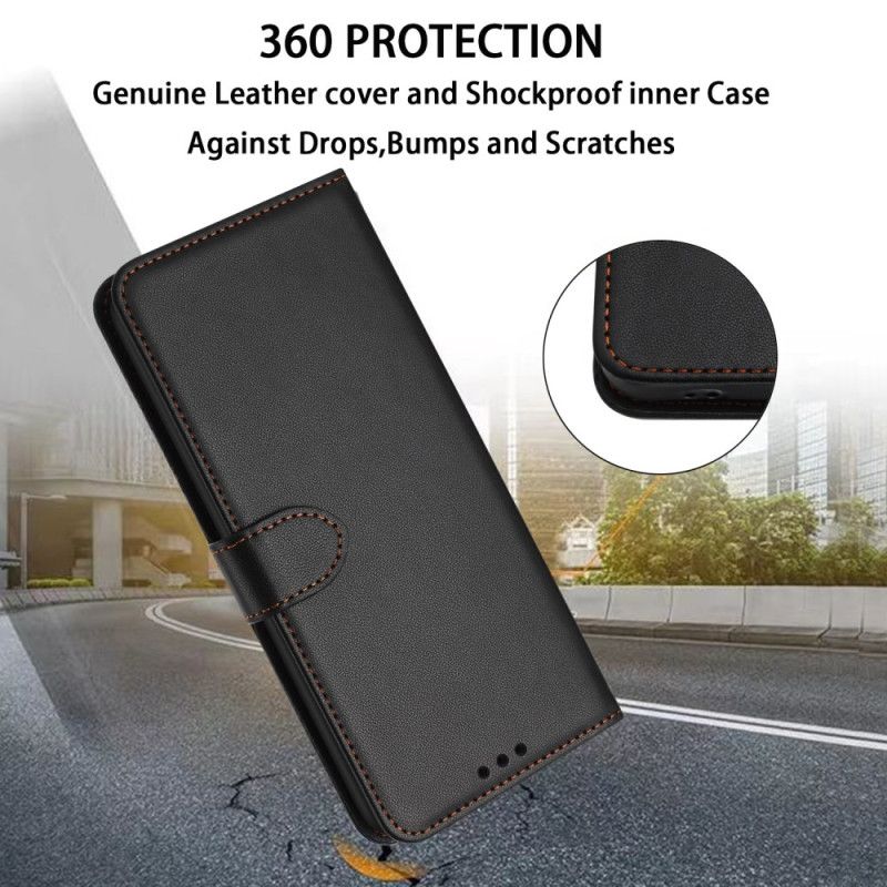 Flip Cover Samsung Galaxy S26 Plus Almindelig Lædereffekt