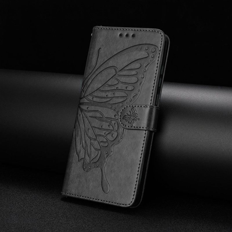Flip Cover Samsung Galaxy S26 Plus Barok Sommerfugl