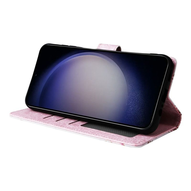 Flip Cover Samsung Galaxy S26 Plus Blomster