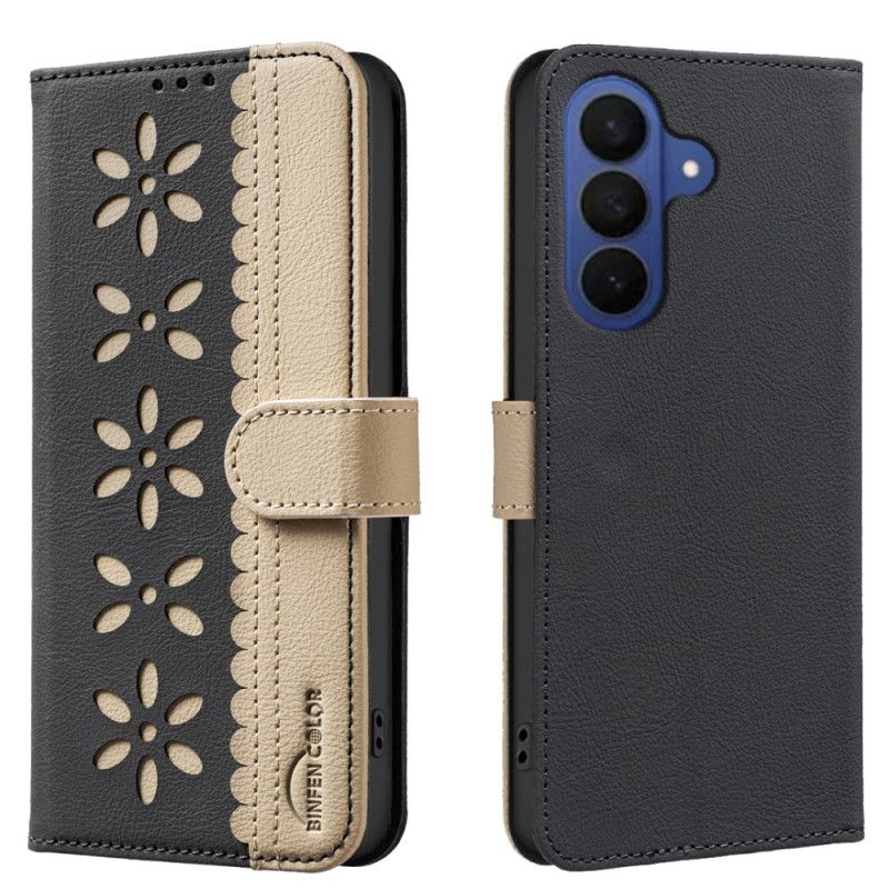 Flip Cover Samsung Galaxy S26 Plus Blomster Binfen Colo