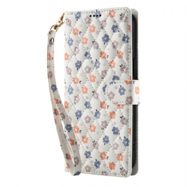 Flip Cover Samsung Galaxy S26 Plus Blomsterrem