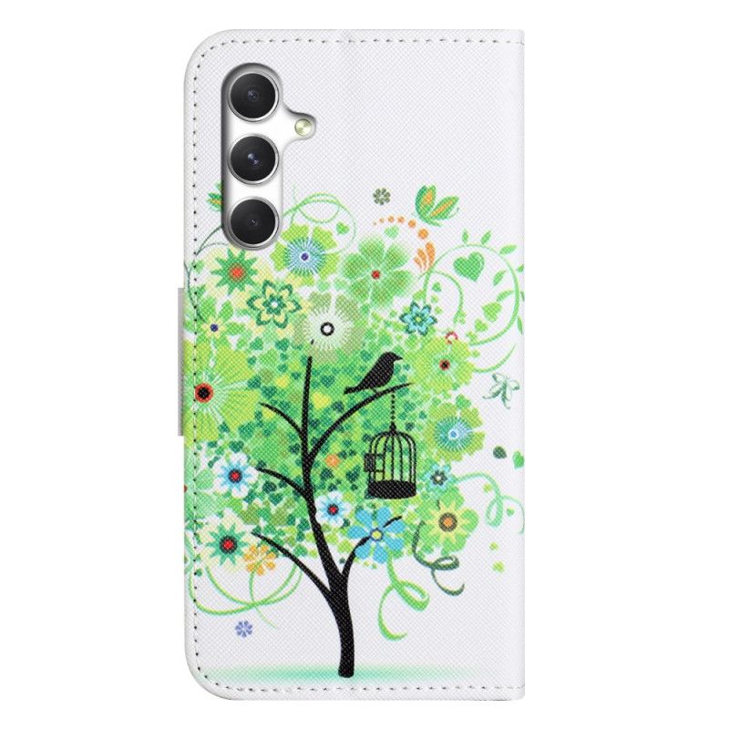 Flip Cover Samsung Galaxy S26 Plus Grønt Træ