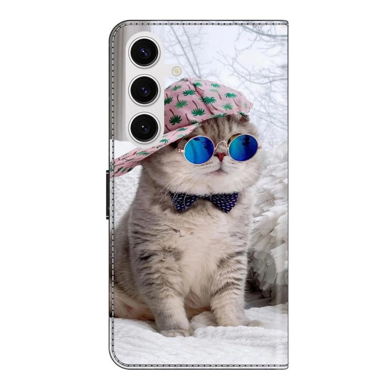 Flip Cover Samsung Galaxy S26 Plus Kat Med Hat