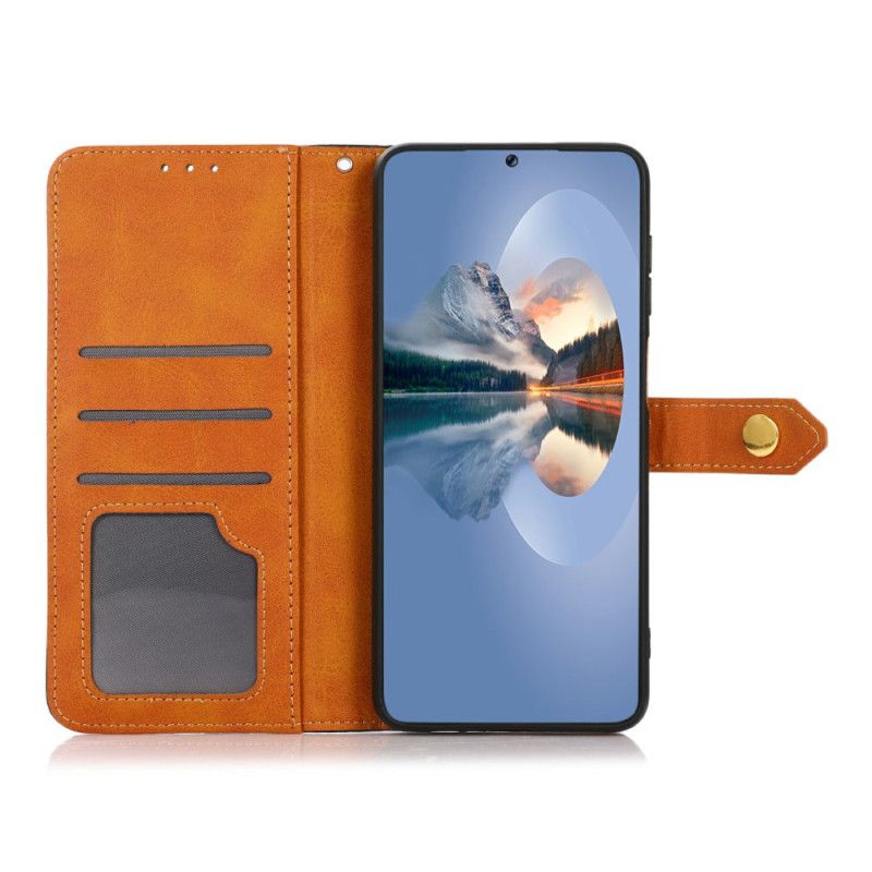 Flip Cover Samsung Galaxy S26 Plus Khazneh Guldlås