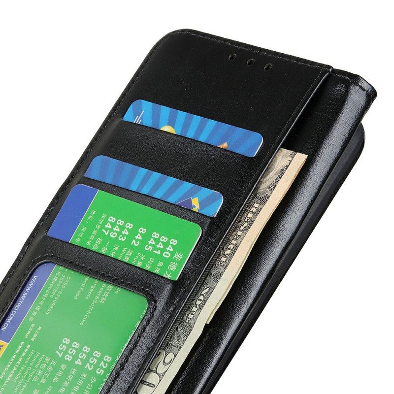 Flip Cover Samsung Galaxy S26 Plus Laklæder I Kunstlæder