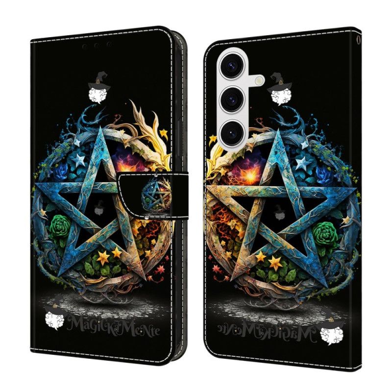 Flip Cover Samsung Galaxy S26 Plus Pentagram