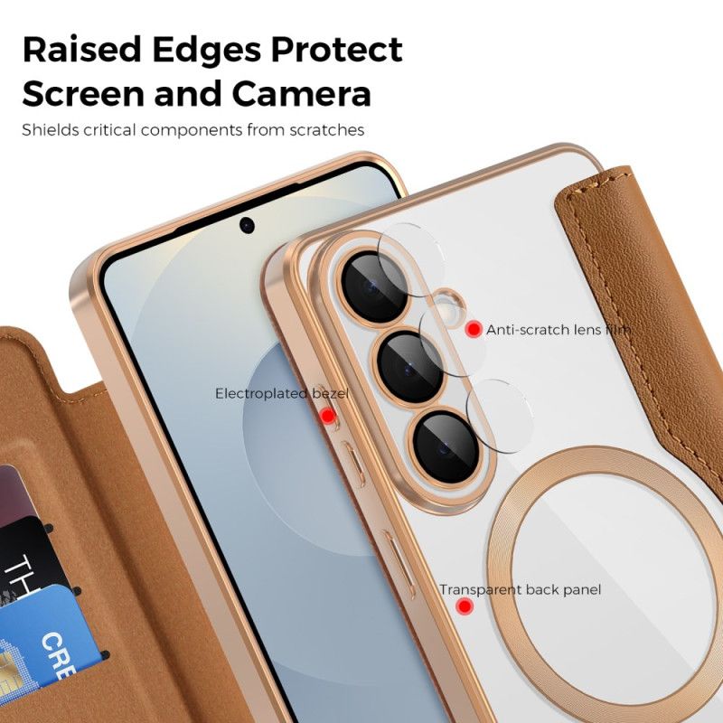 Flip Cover Samsung Galaxy S26 Plus Polstret Rfid-kortholder