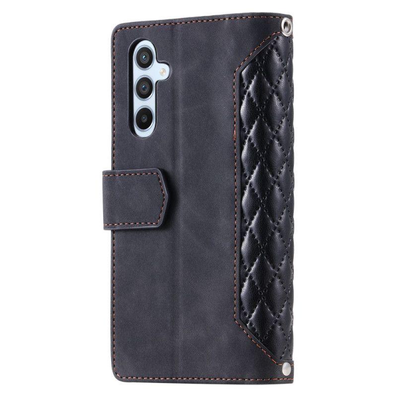 Flip Cover Samsung Galaxy S26 Plus Quiltet Pung Med Rem