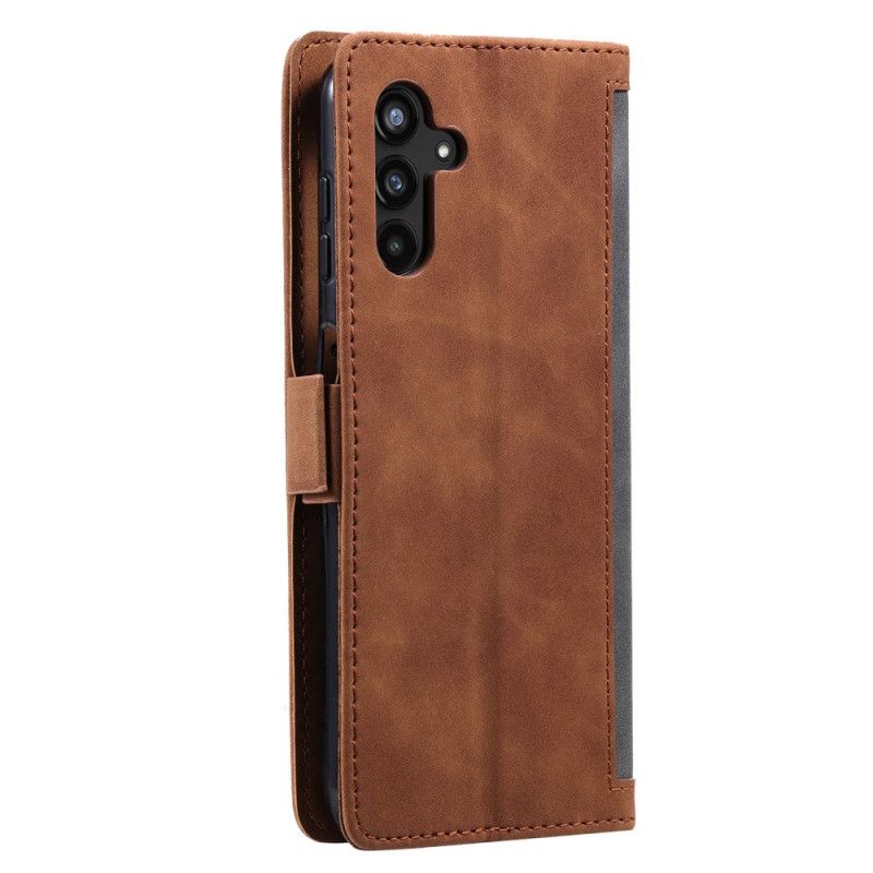 Flip Cover Samsung Galaxy S26 Plus Rfid-beskyttelse Med Ruskindseffekt