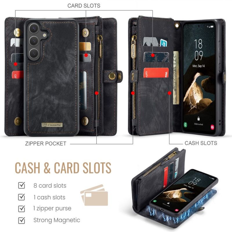 Flip Cover Til Samsung Galaxy S26 Plus Caseme Lædereffekt