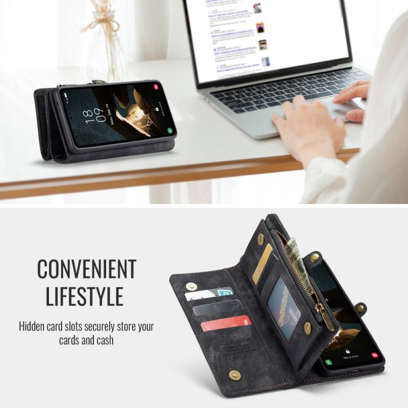 Flip Cover Til Samsung Galaxy S26 Plus Caseme Lædereffekt