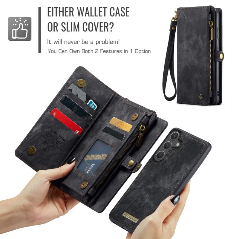 Flip Cover Til Samsung Galaxy S26 Plus Caseme Lædereffekt