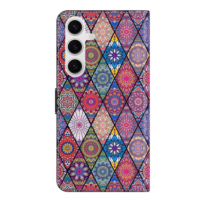 Flip Cover Til Samsung Galaxy S26 Plus Etnisk Mønster