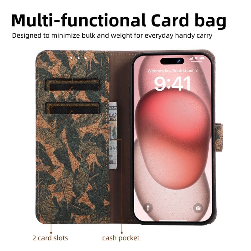 Flip Cover Til Samsung Galaxy S26 Plus Etnisk Mønster