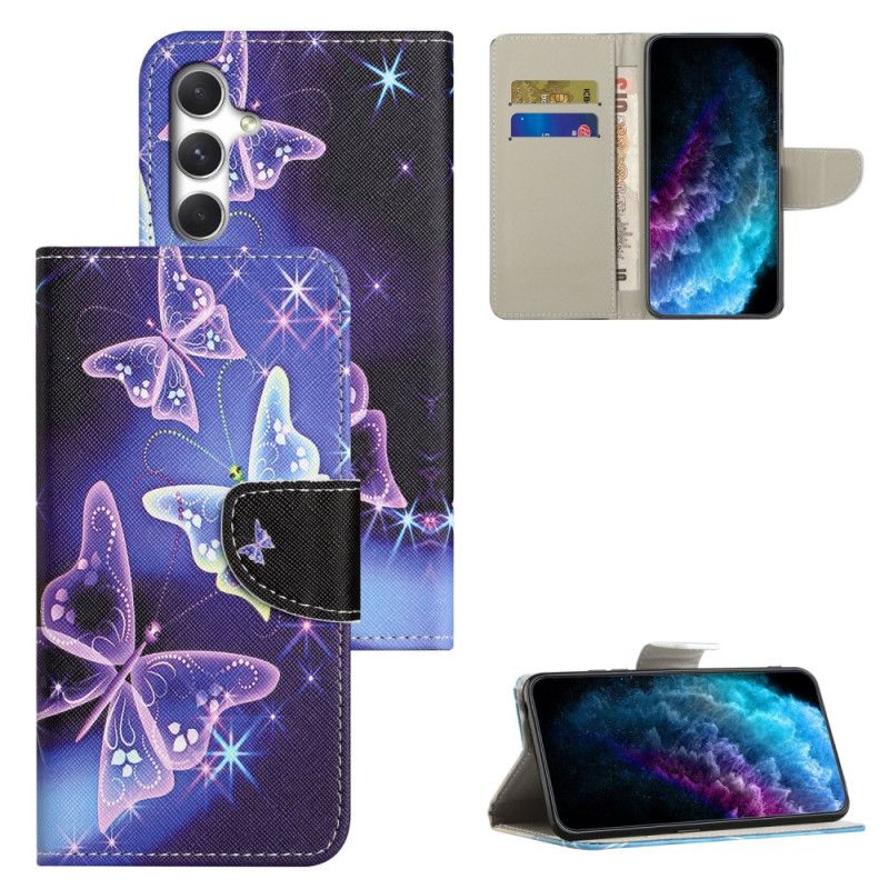Flip Cover Til Samsung Galaxy S26 Plus Funklende Sommerfugle