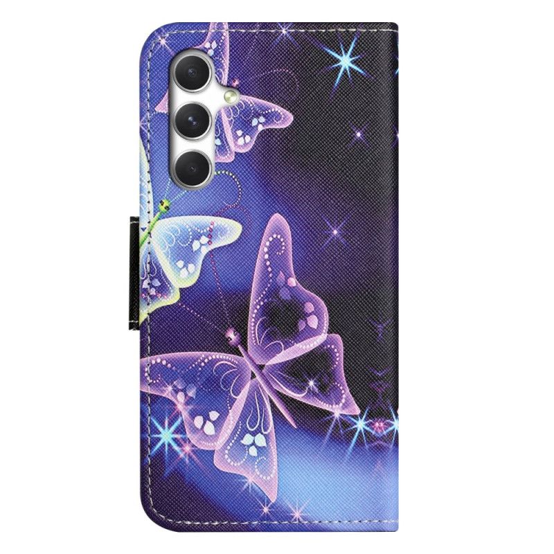 Flip Cover Til Samsung Galaxy S26 Plus Funklende Sommerfugle