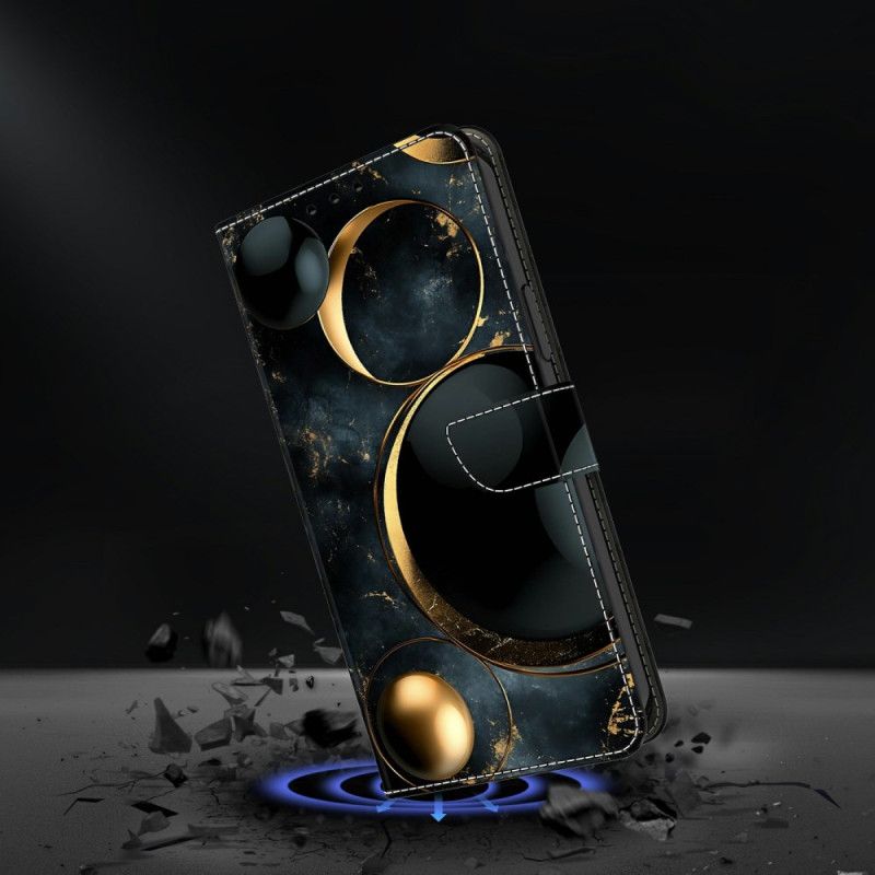 Flip Cover Til Samsung Galaxy S26 Plus Guldringe