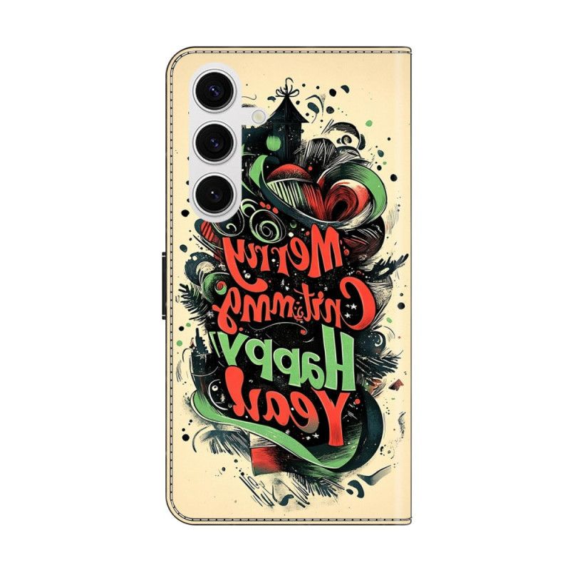 Flip Cover Til Samsung Galaxy S26 Plus Julegraffiti