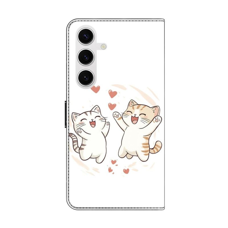 Flip Cover Til Samsung Galaxy S26 Plus Kærlighedskatte