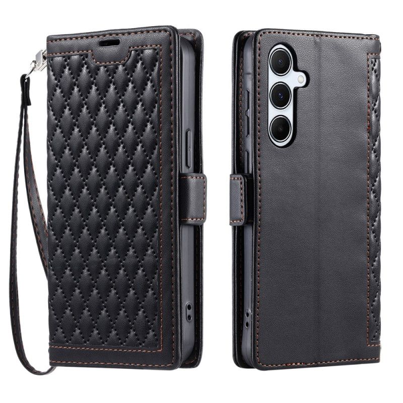 Flip Cover Til Samsung Galaxy S26 Plus Quiltet Vintage Design