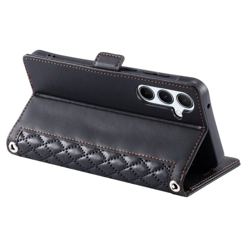 Flip Cover Til Samsung Galaxy S26 Plus Quiltet Vintage Design