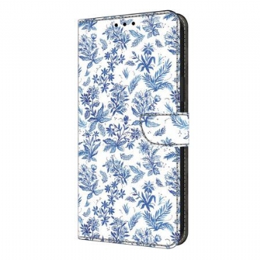 Læder Cover Samsung Galaxy S26 Plus Telefon Etui Blomstermark