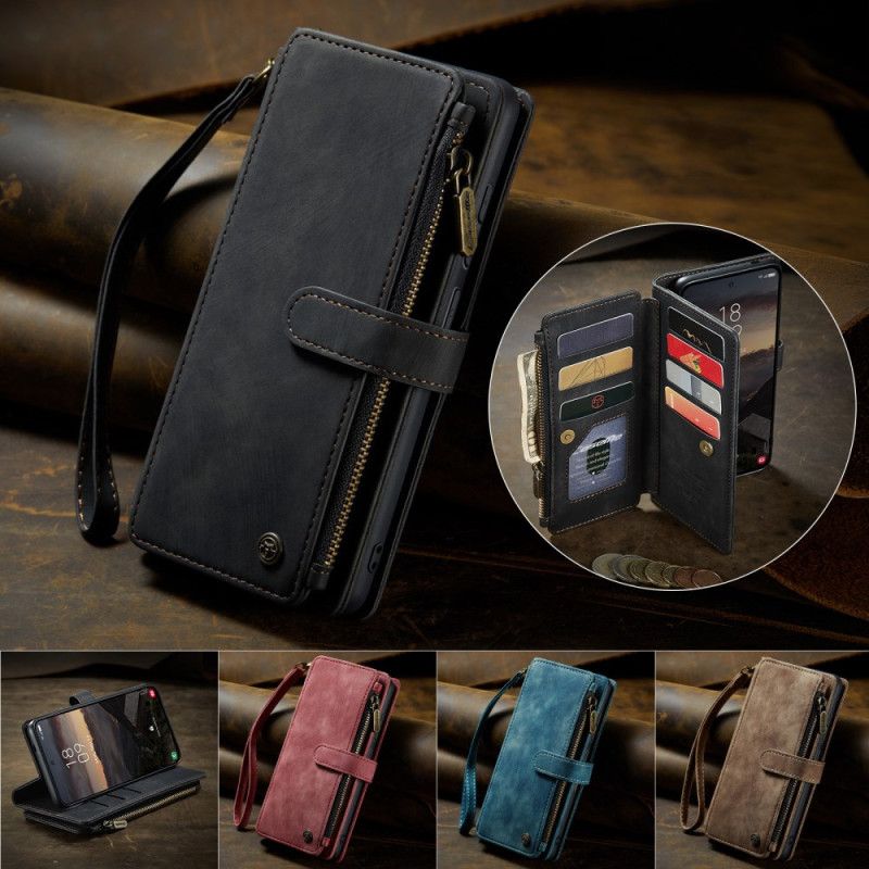 Læder Cover Samsung Galaxy S26 Plus Telefon Etui Caseme Med Ruskindseffekt