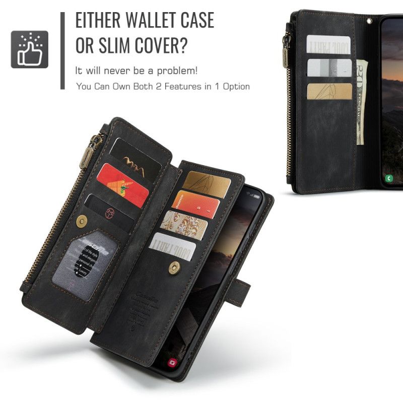 Læder Cover Samsung Galaxy S26 Plus Telefon Etui Caseme Med Ruskindseffekt