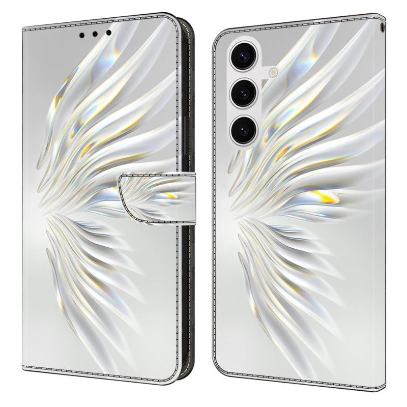 Læder Cover Samsung Galaxy S26 Plus Telefon Etui Krystalvinger
