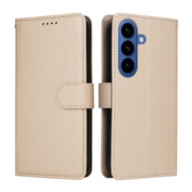 Læder Cover Samsung Galaxy S26 Plus Telefon Etui Rfid-blokering Og 3 Kortpladser