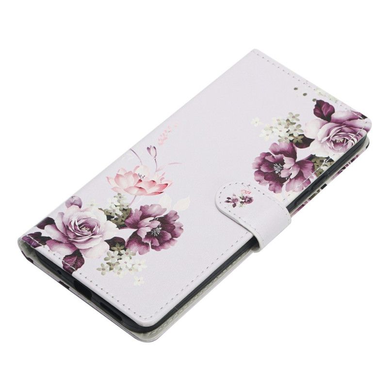 Læder Cover Samsung Galaxy S26 Plus Telefon Etui Rosenkorsmønster