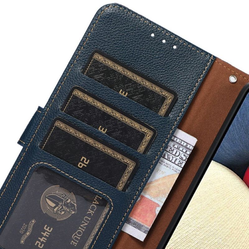 Læder Cover Samsung Galaxy S26 Plus Telefon Etui Tofarvet Khazneh