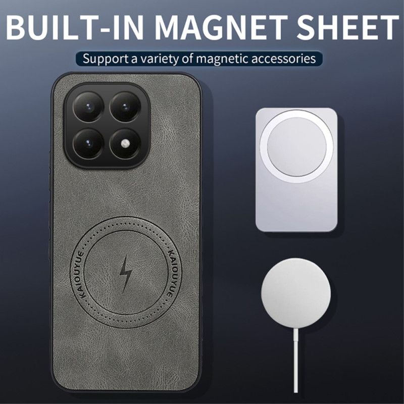 Cover Til Xiaomi 15t Magsafe Lædereffekt