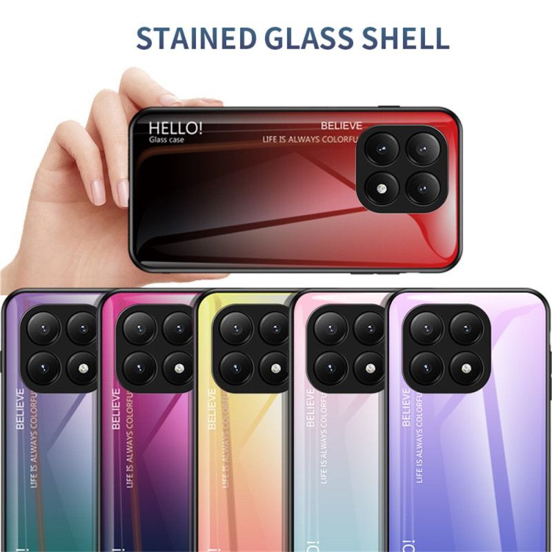 Cover Xiaomi 15t Hærdet Glas Hello