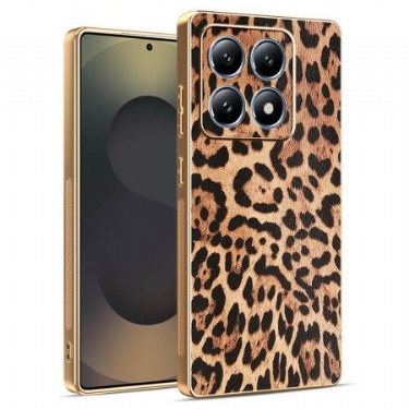 Cover Xiaomi 15t Leopardmønster