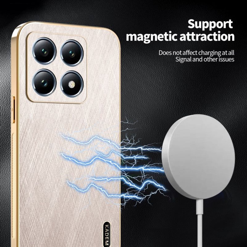 Cover Xiaomi 15t Telefon Etui Kadem Lædereffekt