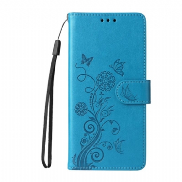 Flip Cover Til Xiaomi 15t Blomster