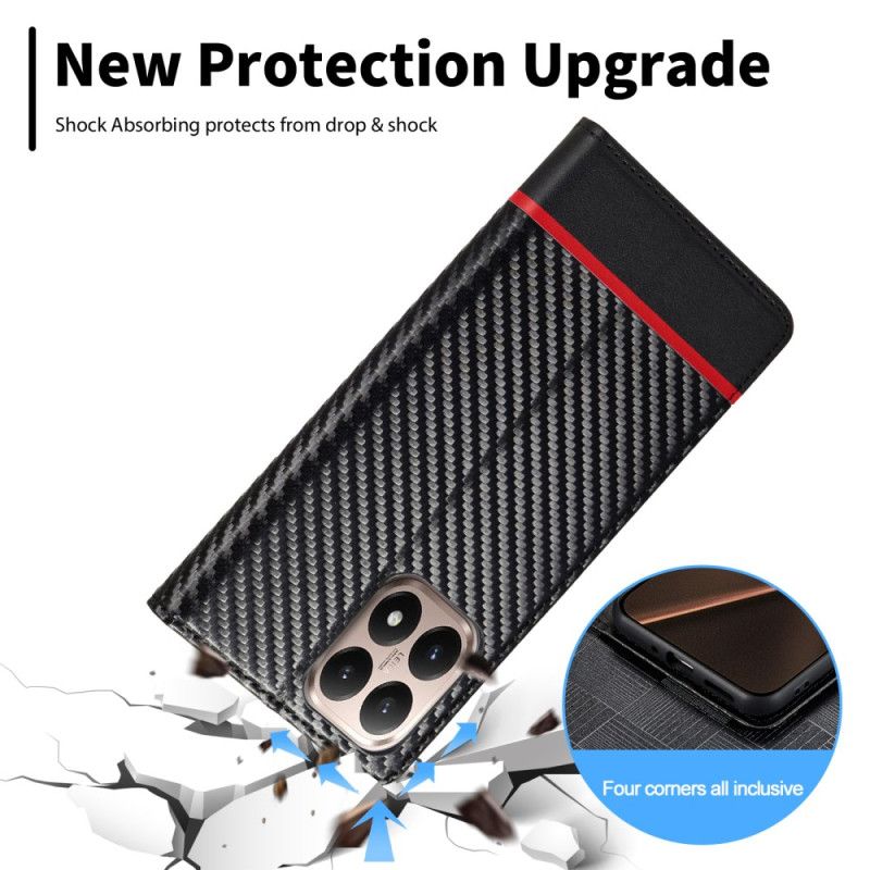 Flip Cover Til Xiaomi 15t Kulfiber