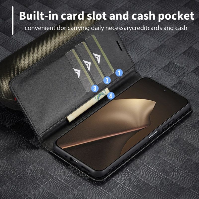 Flip Cover Til Xiaomi 15t Kulfiber