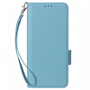 Flip Cover Til Xiaomi 15t Kunstlæder Med Rem