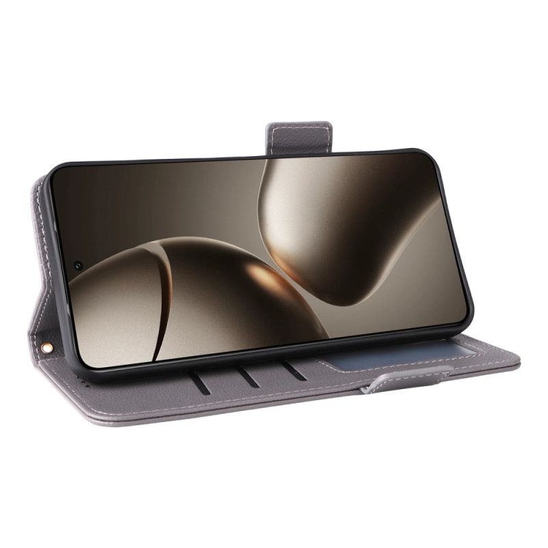 Flip Cover Til Xiaomi 15t Kunstlæder Med Rem