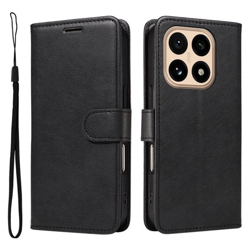 Flip Cover Til Xiaomi 15t Lædereffekt