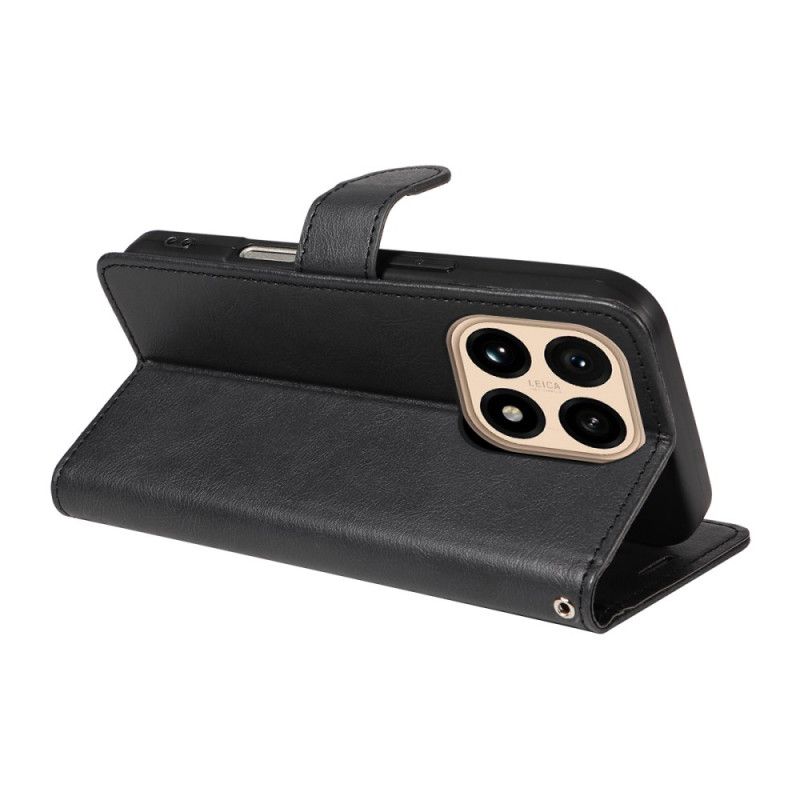 Flip Cover Til Xiaomi 15t Lædereffekt