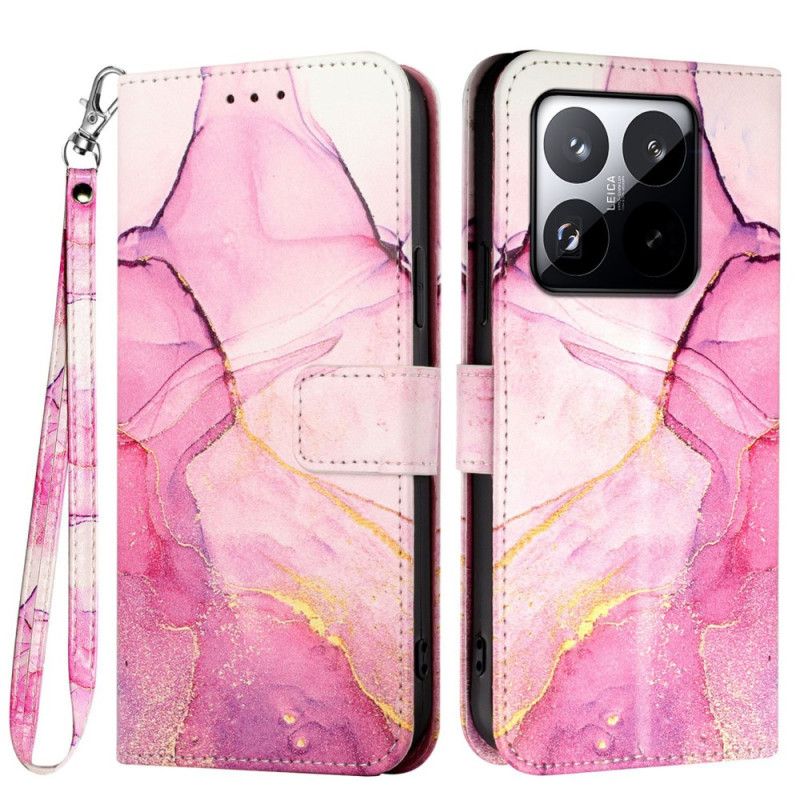 Flip Cover Til Xiaomi 15t Marmorrem