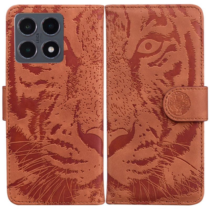 Flip Cover Til Xiaomi 15t Tigerprint